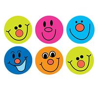 SuperStickers Solutions DBS195 - Pegatinas de cara sonriente (paquete de 180)