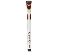 SuperStroke NFL Golf Club Grip, Washington Commanders (Mid Slim 2.0) | Textura de superficie de tracción cruzada y perfil de gran tamaño | Presión de agarre uniforme para un trazo más consistente |