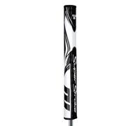 SuperStroke Zenergy Flatso 3.0 Blk/Wht Agarre para Putter, Unisex, Negro/Blanco, Talla única