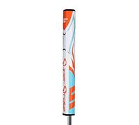 SuperStroke Zenergy Tour 2.0 Empuñadura para putter de golf con tecnología SPYNE No Taper, nuevo texturizado multizona y Tech-Port, azul/blanco
