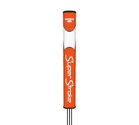 SuperStroke Zenergy Tour 3.0 - Empuñadura para putter de golf sin cono mejorada tecnología SPYNE, nueva textura multizona y puerto técnico, naranja