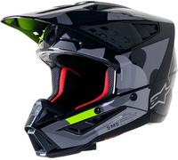 ALPINESTARS Cascos S-M5 Rover 2 Dark Gray / Yellow Fluo Glossy 2024 XL