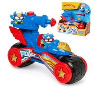 SUPERTHINGS KAZOOM POWE -Battle Vehicle Police. Vehículo de batalla policía de los héroes de la Serie de TV “Superthings Kazoom Power”. Contiene 1 Battle Vehicle, 2 Superthings Exclusivos, 1 Proyectil