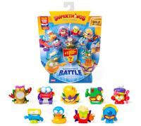 SUPERTHINGS KAZOOM Power Battle - Pack de 10. Contiene 10 SuperThings (Incluye 1 Figura Sorpresa y 1 capitán Dorado). Pack 1