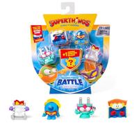 SUPERTHINGS KAZOOM Power Battle - Pack de 5. Contiene 5 SuperThings (Incluye 1 Figura Sorpresa y 1 capitán Plateado). Pack 6 de 6