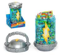 SUPERTHINGS KAZOOM Power - Carry Case. Cápsula en Forma de Kazoom para Transportar y almacenar Tus Superthings. Incluye 1 Carry Case, 8 Figuras Sorpresa, 1 Hideout y 1 Megajet