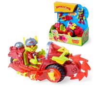 SUPERTHINGS KAZOOM Power - Combat Vehicle Kid Fury. Vehículo de Combate de Kid Fury de la Serie de TV “Kazoom Power”. Contiene 1 Combat Vehicle, 1 Kid Fury Exclusivo, 1 Arma y 1 Accesorio