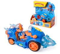 SUPERTHINGS KAZOOM Power - Combat Vehicle Kid Kazoom. Vehículo de Combate de Kid Kazoom de la Serie de TV “Kazoom Power”.Contiene 1 Combat Vehicle, 1 Kid Kazoom Exclusivo, 1 Arma y 1 Accesorio