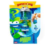 SUPERTHINGS KAZOOM Power - Kazoom Spinner - Enigma. Incluye 1 Cápsula Kazoom, 1 peonza Kazoom y 1 Tira.