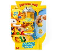 SUPERTHINGS KAZOOM Power - Kazoom Spinner - Equilibra. Incluye 1 Cápsula Kazoom, 1 peonza Kazoom y 1 Tira.