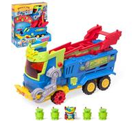 SUPERTHINGS KAZOOM Power - Mr. King Truck. Camión de Mr King de la Serie de TV “Kazoom Power”. Contiene 1 Mr King Truck, 1 Mr King Exclusivo, 4 Robotoxics, 1 Disparador y 3 proyectiles