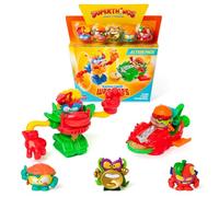 SUPERTHINGS KAZOOM Power Warriors - Action Pack. Contiene 5 Superthings (Incluye 1 capitán Dorado), 1 Robot, 1 Slider. Pack 4 de 4