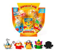SUPERTHINGS KAZOOM Power Warriors - Pack de 5. Contiene 5 Superthings (Incluye 1 Figura Sorpresa y 1 capitán Plateado). Pack 1 de 6