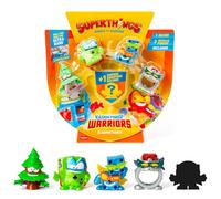 SUPERTHINGS KAZOOM Power Warriors - Pack de 5. Contiene 5 Superthings (Incluye 1 Figura Sorpresa y 1 capitán Plateado). Pack 4 de 6