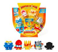 SUPERTHINGS KAZOOM Power Warriors - Pack de 5. Contiene 5 Superthings (Incluye 1 Figura Sorpresa y 1 capitán Plateado). Pack 5 de 6