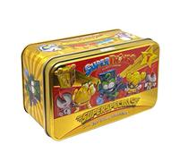 SUPERTHINGS Lata Gold, Contiene Todas Las Figuras Especiales de la Serie 1, Incluye el ultrararo (Enigma), 2 líderes Dorados, 6 capitanes Plateados y 2 guaridas Doradas