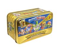 SUPERTHINGS Lata Gold Contiene Todas Las Figuras Especiales de la Serie 2, Incluye el ultrararo (Professor K), 2 líderes Dorados, 6 capitanes Plateados y 2 guaridas Doradas