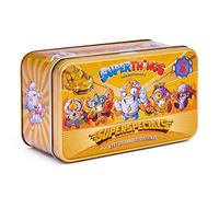 SUPERTHINGS Lata Gold Serie 4, Incluye el ultrararo (Kid Kazoom), los 2 líderes Dorados, los 6 capitanes Plateados y los 2 Blasterjets Dorados