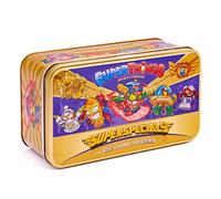 SUPERTHINGS Lata Gold Serie 5, Incluye el ultrararo (Kid Fury), los 2 líderes Dorados, los 6 capitanes Plateados y los 2 Aerowagons Dorados