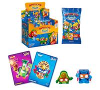 SUPERTHINGS Power Super Card Game - Two Pack. 20 Sobres con Figuras y Cartas Sorpresa Coleccionables. Cada sobre Contiene 2 Figuras y 2 Cartas