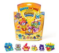SUPERTHINGS RIVALS OF KABOOM, Guardians of Kazoom Pack 4 SuperThings (Incluye 1 capitán Plateado) y 2 Kazoom Jets,Version 2/6