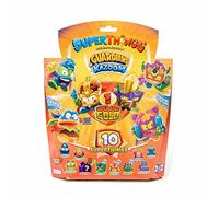 SUPERTHINGS RIVALS OF KABOOM Guardians of Kazoom - Pack de 10 SuperThings (Incluye 9 Superthings y 1 líder Dorado), Pack 1/2