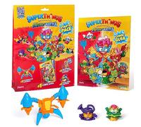 SUPERTHINGS RIVALS OF KABOOM Serie Mutant Battle-Starter Pack, Incluye un Cómic-Guía con la Historia de la Serie Mutant Battle+1 Exoskeleton Sorpresa+2 SuperThings Sorpresa(1 Cambia de Color)