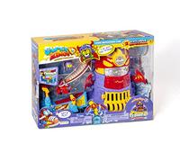 SUPERTHINGS RIVALS OF KABOOM SuperZings - Power Tower Assault Adventure 3 (PSZSP314IN01) con 2 Figuras y Accesorios