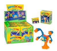 SUPERTHINGS Serie Neon Power, Colección Completa de 6 Exoskeletons, Cada Caja Contiene 1 Exoskeleton + 1 SuperThing + 1 Checklist