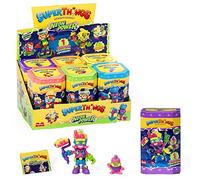 SUPERTHINGS Serie Neon Power, Colección Completa de los 6 Kazoom Kids, Cada Kazoom Kid Viene con 1 SuperThing y 1 Accesorio de Combate