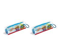 Superthings Set Infantil De Higiene Dental Con Neceser, Pasta De Dientes 75ml, Cepillo Dental Con Capuchón Y Vaso Decorado 60 G, Multicolor (Paquete de 2)