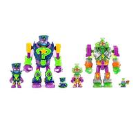 SUPERTHINGS Superbot Enigma - Robot articulado héroe con Accesorios de Combate, 1 Kazoom Kid y 1 SuperThing exclusivos & SUPERTHINGS Superbot Mega-K- Robot articulado con Accesorios de Combate