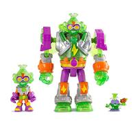 SUPERTHINGS Superbot Mega-K- Robot articulado con Accesorios de Combate, 1 Kazoom Kid y 1 SuperThing exclusivos.