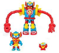 SUPERTHINGS Superbot Sugarfun - Robot articulado Héroe con Brazos moldeables y Accesorio de Combate. Incluye 1 Kazoom Kid y 1 SuperThing Exclusivo