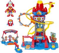 SUPERTHINGS - Training Tower. Torre de Entrenamiento con Luces y Sonido, 1 SuperThing,1 Kazoom Kid Exclusivo y 3 Zonas de Entrenamiento