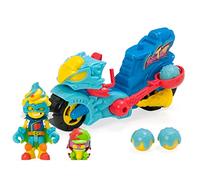 SUPERTHINGS Turbo Ice, Moto con catapulta para lanzar Bolas de Helado, Incluye 1 Kazoom Kid y 1 SuperThing