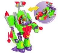 SUPERTHINGS Turbo Warrior Speed -Robot transformable. El Robot se transforma en un Coche. Incluye 1 Turbo Warrior, 1 Accesorio Exclusivo y 1 SuperThing Exclusivo