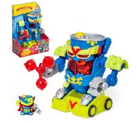 SUPERTHINGS - Ultra Striker Mr. King. Robot Ultra Striker de Mr. King de la Serie de TV “SuperThings Kazoom Power”. Contiene 1 Ultra Striker Robot, 1 Mr. King Exclusivo