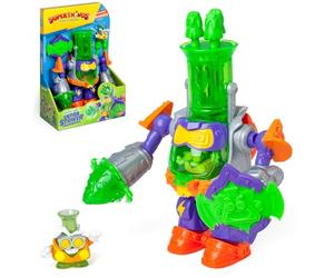 SUPERTHINGS -Ultra Striker Profesor K. Robot de la Serie de TV “SuperThings Kazoom Power”. Contiene Muñeco, Figura Superthing Exclusiva, 3 Proyectiles, 1 Accesorio