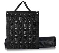 Supertool Estuche portátil enrollable para llaves, organizador de llaves, bolsa enrollable para personal de hotel, guardias de seguridad, agentes inmobiliarios, trabajadores de mantenimiento (30/40/50