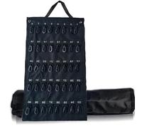 Supertool Estuche portátil enrollable para llaves, organizador de llaves, bolsa enrollable para personal de hotel, guardias de seguridad, agentes inmobiliarios, trabajadores de mantenimiento (30/40/50