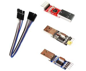 Supertool Juego de módulos de interfaz serie USB a TTL 2303 2102 340 con cable hembra a hembra (paquete de 3)