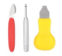 Supertool Kit de herramientas de reparación de tapa trasera de reloj, 3 piezas con barra de palanca para reemplazo de batería