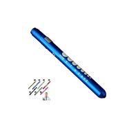 Supertool - Mini linterna de pluma de diagnóstico médico, mini linterna LED reutilizable para el hogar, al aire libre, médico, enfermera, emergencia EMT (azul, 1 paquete), 13,5 cm