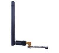Supertool Módulo inalámbrico NRF24L01+P LNA, placa transceptora inalámbrica de 2.4 GHz a 2.5 GHz 1100 m con antena SMA