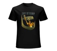 Supertramp Breakfast In America Men's Black T-Shirt Unisex tee Shirt L