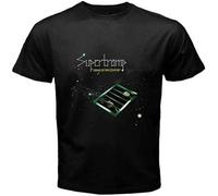 Supertramp Crime of The Century Rock Music Men's Black T-Shirt Size S to 3XL Black