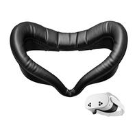 SUPERUS Interfaz Facial Face Cover Pad para Quest 3S, Cubierta de Interfaz Facial de Cuero PU Suave Compatible con Meta/Oculus Quest 3S Accesorios, Diseño Integrado Antifugas de Luz (No para Quest 3)