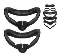 SUPERUS Interfaz Facial para Oculus/Meta Quest 2 Accesorios (Actualizado), con 2 Reemplazos de Almohadilla Facial, Protector Nasal Anti-luz (L/S), Protector Lente y Espaciador de Gafas (Kit 7 en 1)