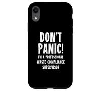 Supervisor de cumplimiento de residuos Carcasa para iPhone XR
